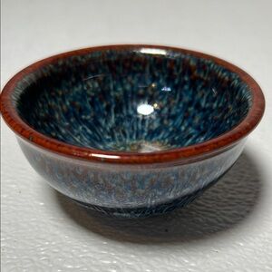 Asian Art Master Series Tea Cup Handmade Artist Mark on the Bottom Glossy